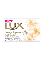 Lux Creamy Perfection Soap Bar with White Flower & Essential Oil, 170gm