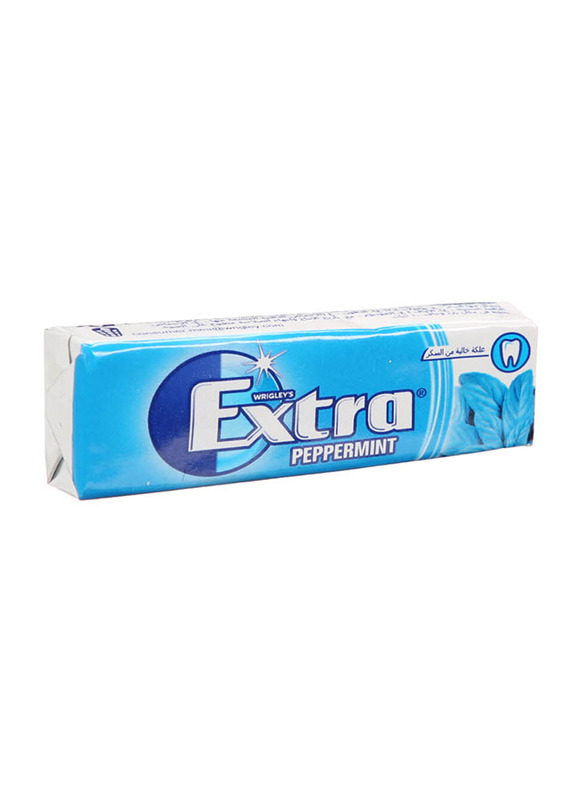 Wrigley's Extra Peppermint Chewing Gum, 10 Pieces