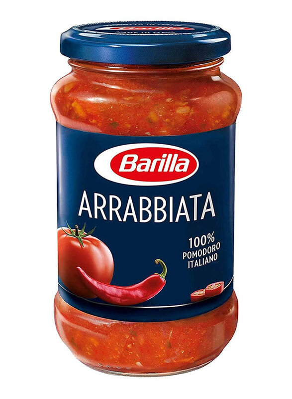 

Barilla Arrabbiata Pasta Sauce with Italian Tomato & Chili Peppers, 400g