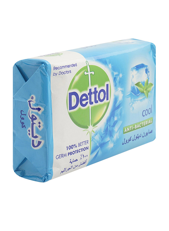 

Dettol Mint & Bergamot Scent Cool Antibacterial Soap Bar, 120g