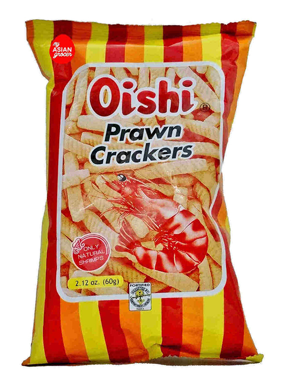 Oishi Spicy Prawn Crackers, 60g