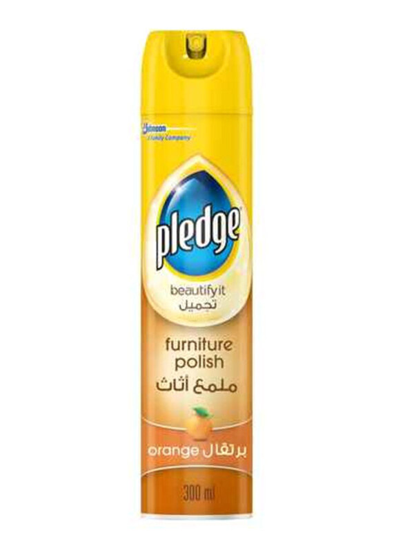 

Pledge Beautify It Orange Scent Furniture Polish Spray, 300ml