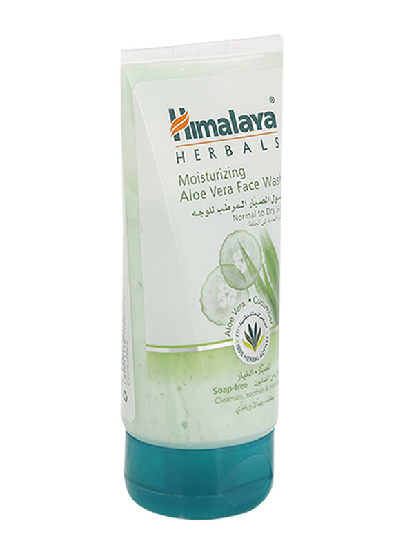 

Himalaya Herbals Gentle Hydrating Face Wash with Aloe Vera & Cucumber for Normal to Dry Skin, 150ml