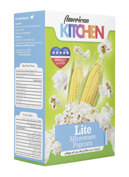American Kitchen Lite Microwave Popcorn, 255g