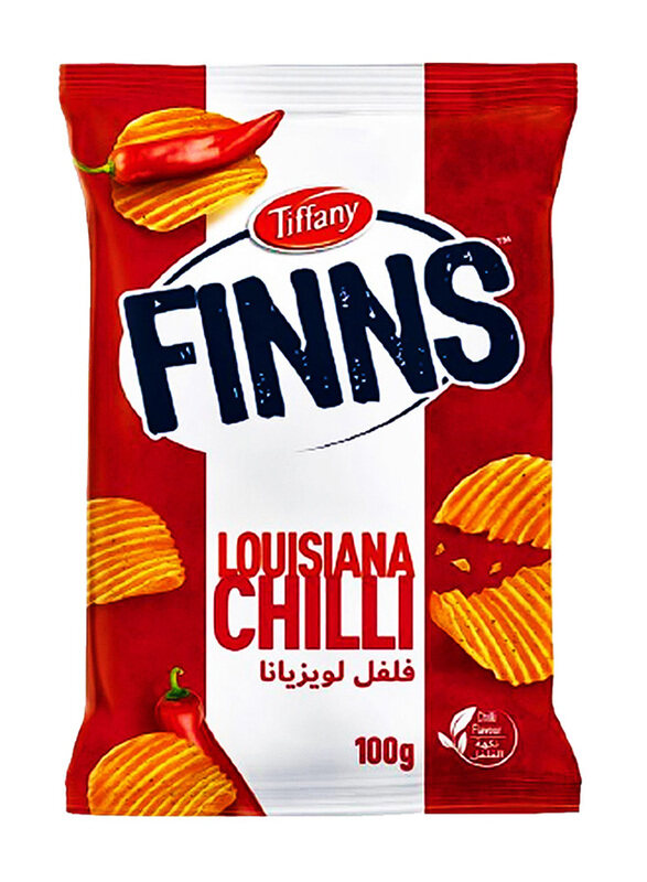 

Tiffany Finns Louisiana Chili Potato Chips, 85g