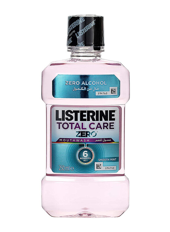 

Listerine Total Care Zero Smooth Mint Mouthwash, 250ml