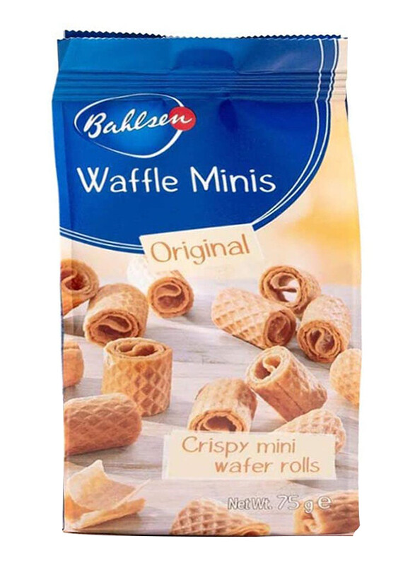 

Bahlsen Original Waffle Minis Wafer Rolls, 75g