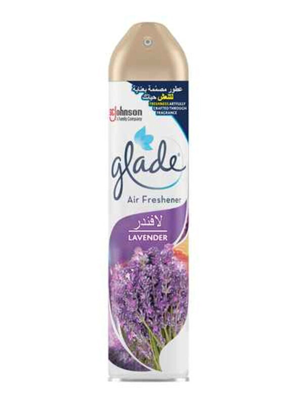 

Glade TrueScent Technology Lavender Air Freshener Spray, 300ml