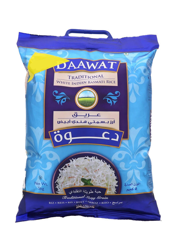 Daawat White Indian Basmati Rice, 5 KG