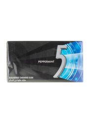 Wrigley's 5 Cobalt Peppermint Sugar Free Chewing Gum, 6 x 15.6g