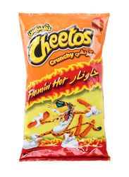 Cheetos Crunchy Flamin' Hot Corn Chips, 190g