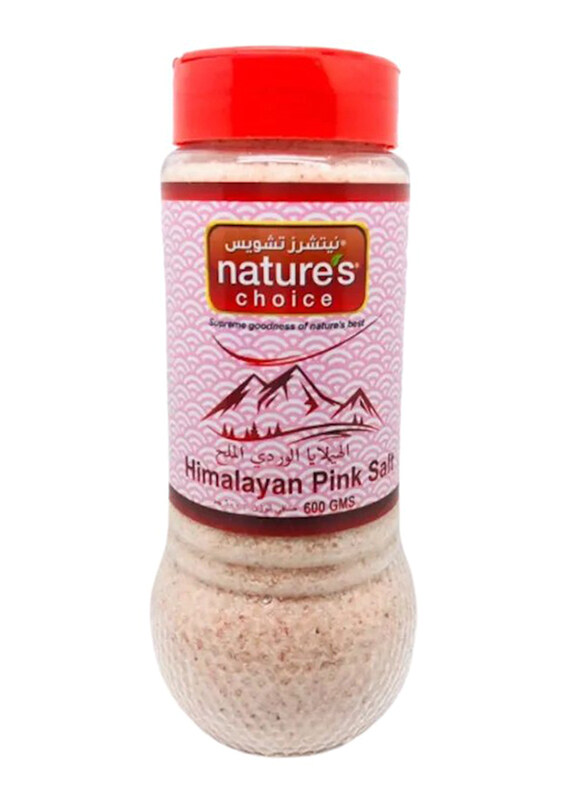 

Natures Choice Pink Himalayan Salt, 600gm