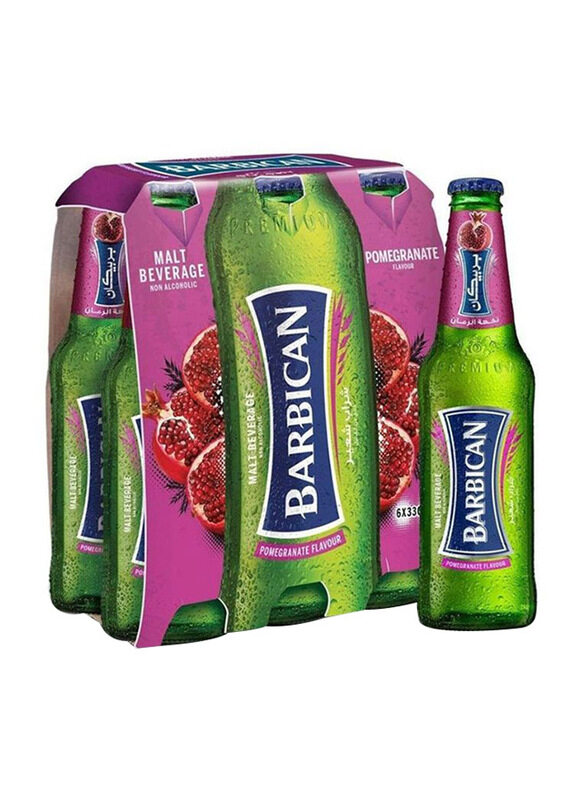 

Barbican Non-Alcoholic Malt Beverages Pomegranate Flavor, 6 x 330ml