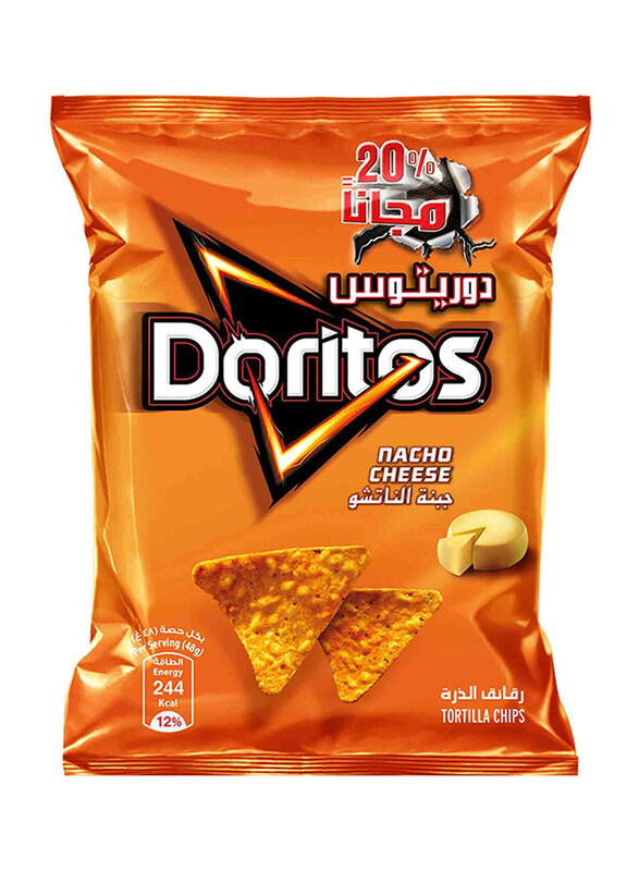 

Doritos Nacho Cheese Tortilla Chips, 48g