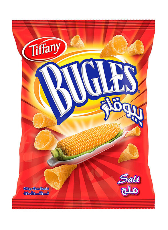 

Tiffany Bugles Crispy Salted Corn Snacks, 75g