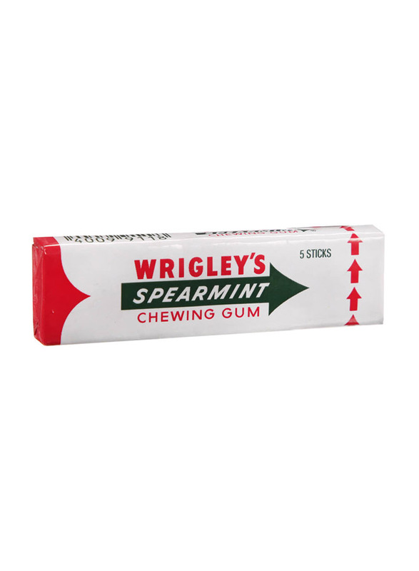 Wrigley's Spearmint Chewing Gums, 5 Pieces