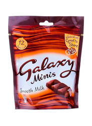 Galaxy Smooth Milk Chocolate Minis, 12 Pieces, 150g