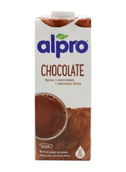 Alpro Vegan Chocolate Flavour Soy Drink, 1 Liter