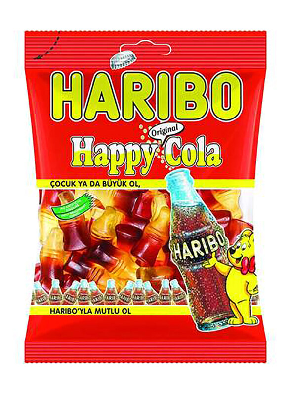 

Haribo Happy Gummies Cola Flavour Candies, 160g