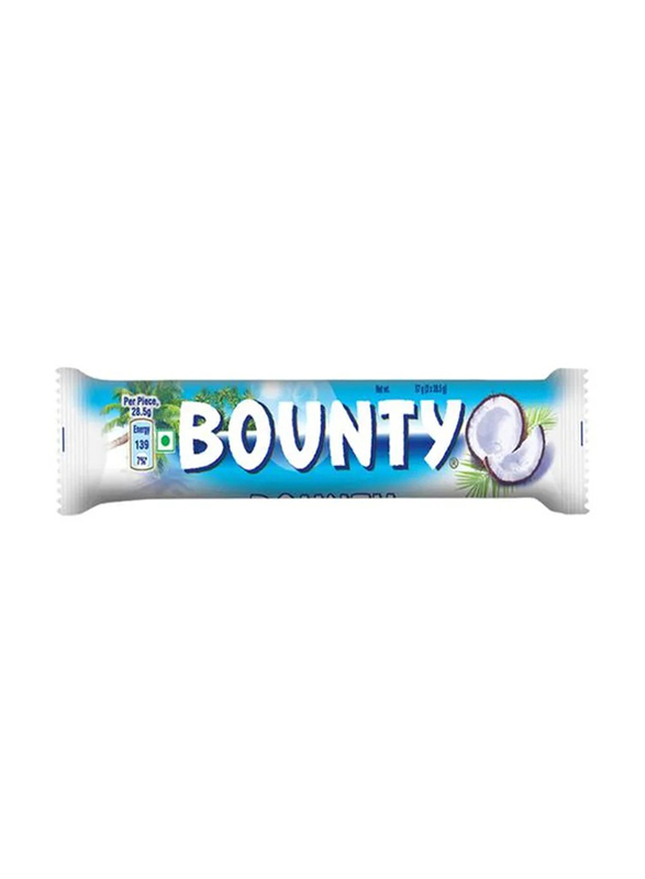 Bounty Coconut Filled Milk Chocolate Bar 2 Pieces, 57g