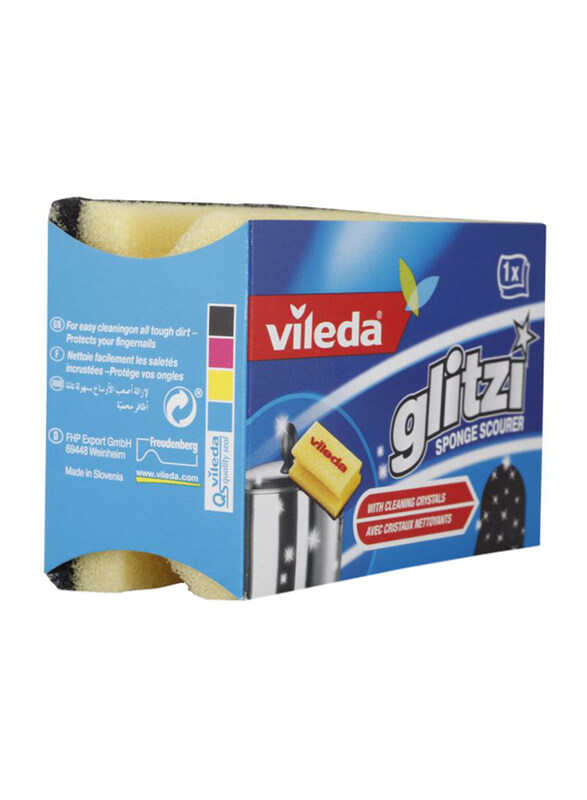 

Vileda Glitzi Crystal Kitchen Sponge, 1 Piece