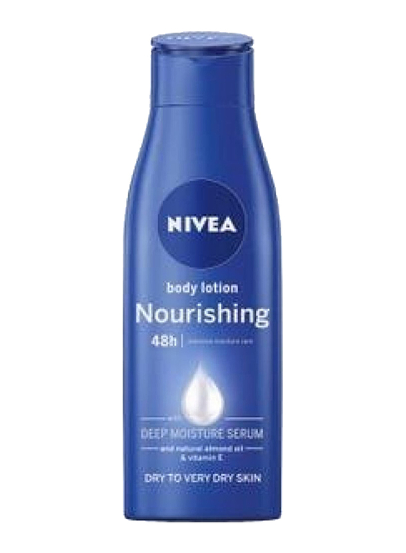 Nivea Nourishing Body Lotion with Almond Oil & Vitamin E for Dry to Very Dry Skin, 250ml