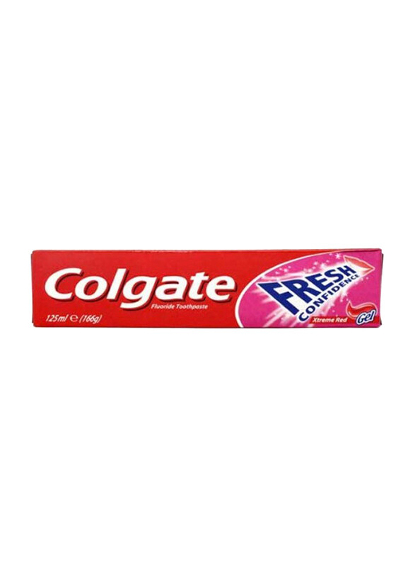 

Colgate Fresh Confidence Xtreme Red Gel Toothpaste, 125ml