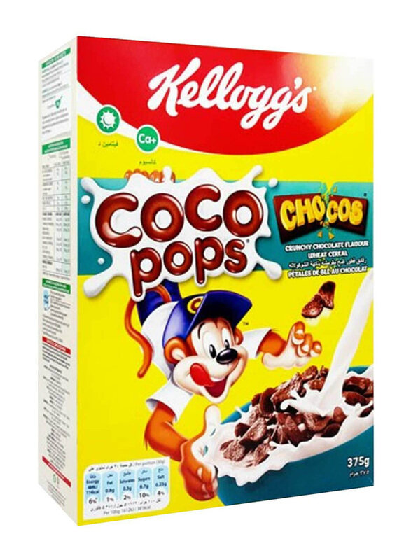 

Kellogg's Coco Pops Chocos Wheat Cereal, 375g