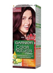 Garnier Color Naturals Nourishing Cream Hair Color, 110ml, 3.61 Luscious Blackberry