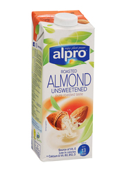 Alpro Unsweetened Roasted Almond Drink, 1 Liter