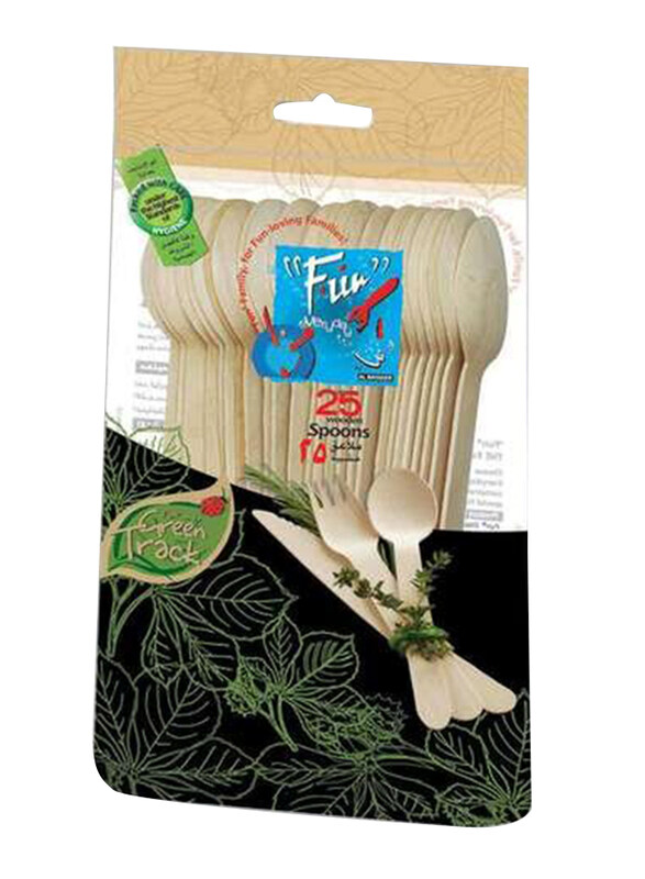 

Fun 25-Piece Wooden Spoon Set, Brown