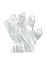 Disposable Plastic Gloves, 100 Pieces