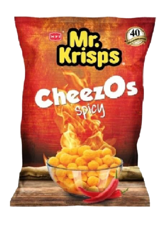 Mr.Krisps Cheezos Spicy Cheese Balls, 80g