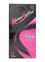 Kamasutra Plain Condoms, 12 Pieces