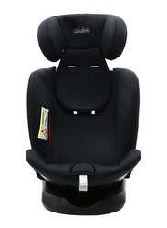 أسالفو توتو فيكس مقعد سيارة آيسوفيكس الكل في 1  للأطفال 360 درجة ، مجموعة 0 + / 1/2/3، أسود