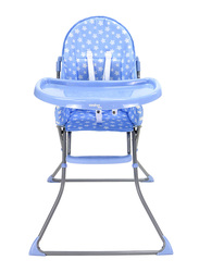 Asalvo Stars Quick High Chair, Blue
