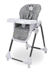 Asalvo Nordic Wheels High Chair, Grey