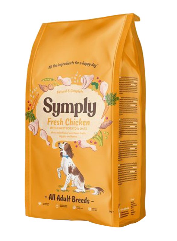 Symply Fresh Chicken Adult Dog Dry Food, 2 Kg