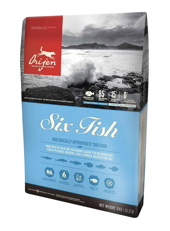 Orijen Six Fish Dog Dry Food, 6 Kg