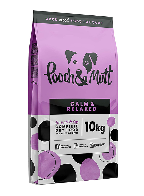 Pooch & Mutt Calm & Relaxed Dog Dry Food, 10 Kg