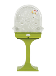 Arabesque Anna Bird Cage, Lime/White