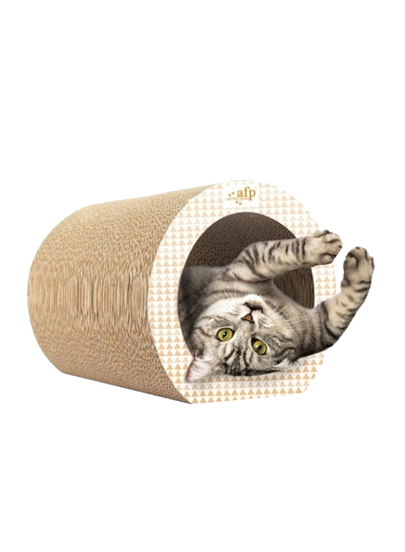 

AFP All for Paws Cave Cat Scratcher, Beige