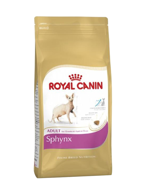 Royal Canin Feline Breed Nutrition Sphynx Adult Cat Dry Food, 2 Kg