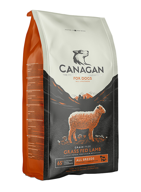 Canagan Grass-Fed Lamb Dog Dry Food, 12 Kg