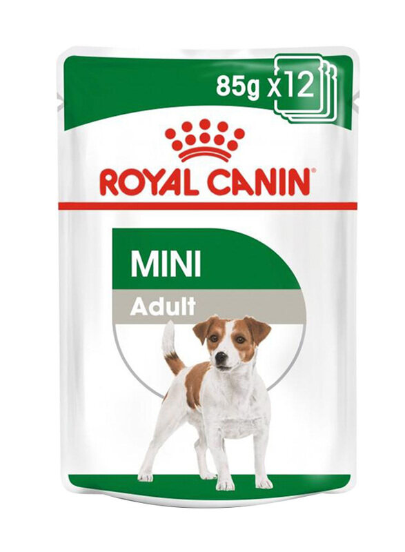 

Royal Canin Size Health Nutrition Mini Adult Dog Wet Food, 12 Pouches x 85g