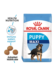 Royal Canin Size Health Nutrition Maxi Puppy Dog Dry Food, 4 Kg