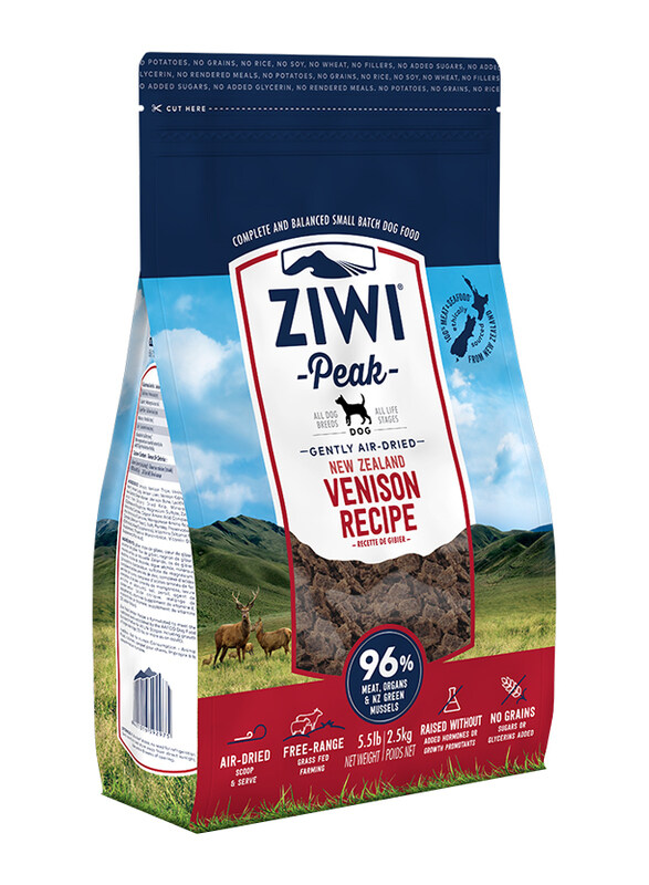 

Ziwi Peak Air Dried Venison Recipe Dog Dry Food, 2.5 Kg