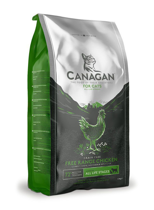 Canagan Free Range Chicken Grain-Free Dry Cat Food, 4kg