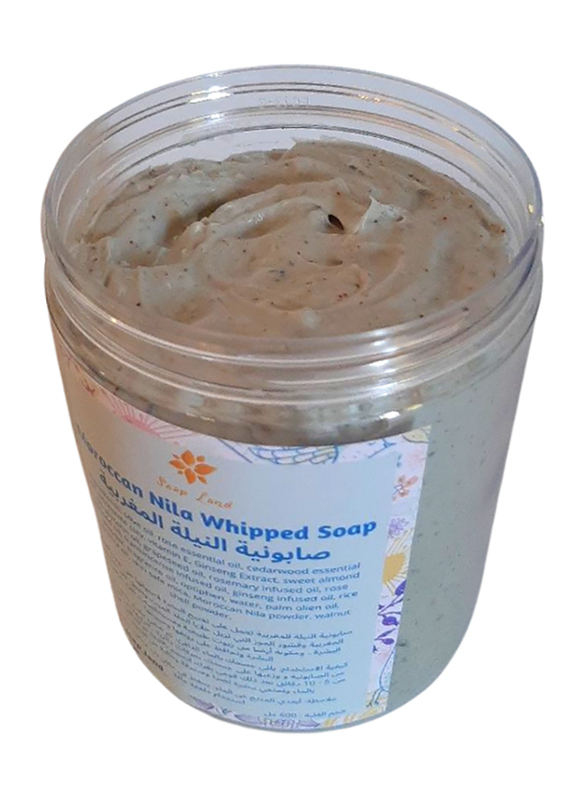 Soap Land Moroccan Nila Whipped Soap, 600ml