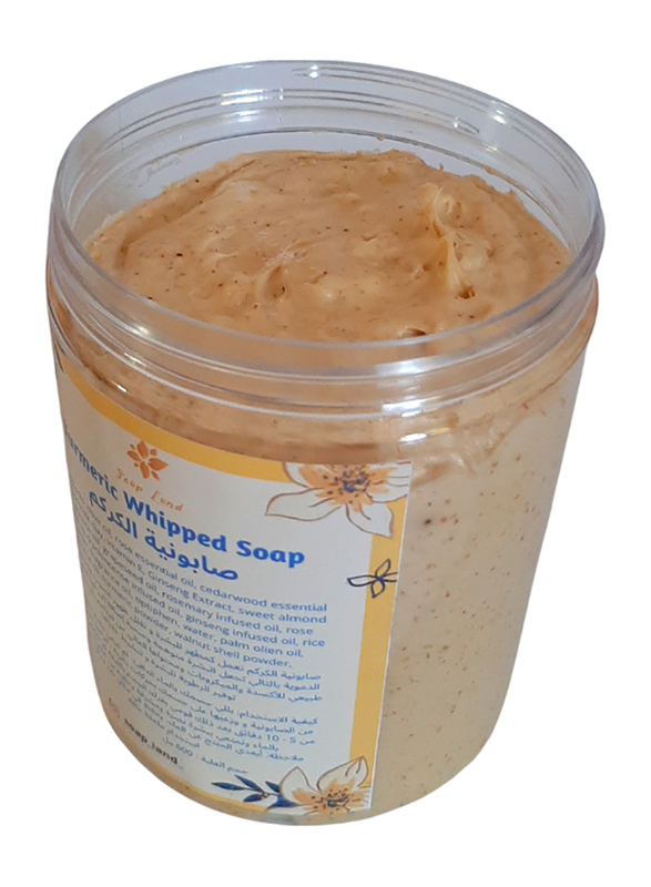 Soap Land Turmeric Whipped Soap, 600ml